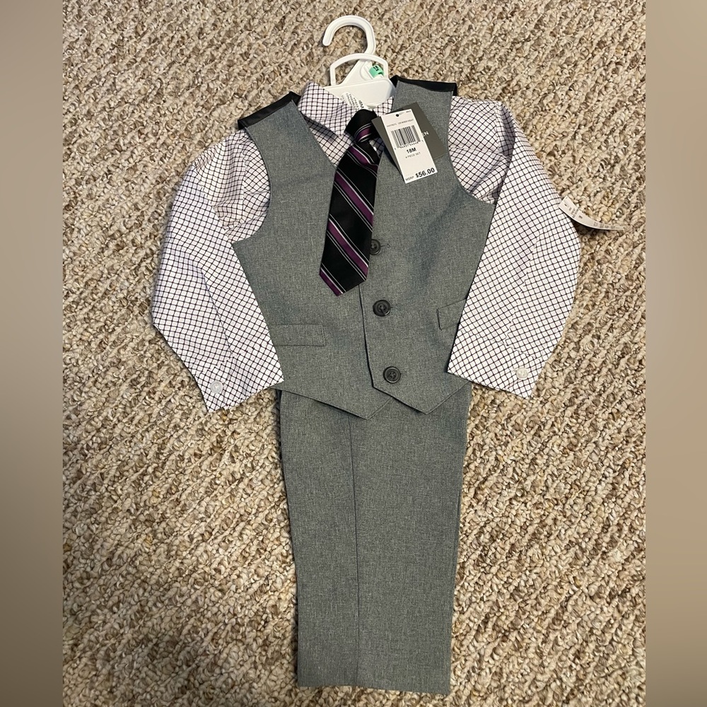 Infant Suit + Tie